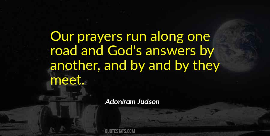 Running Prayer Quotes #1840340