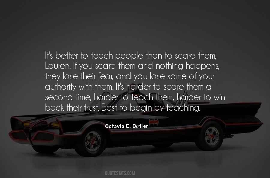 Lose Trust Quotes #494151