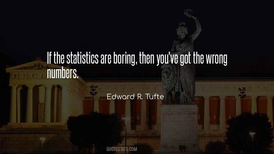 Edward Tufte Data Visualization Quotes #880608