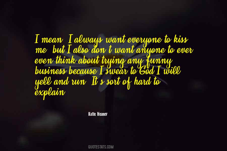 Mean Business Quotes #1238677