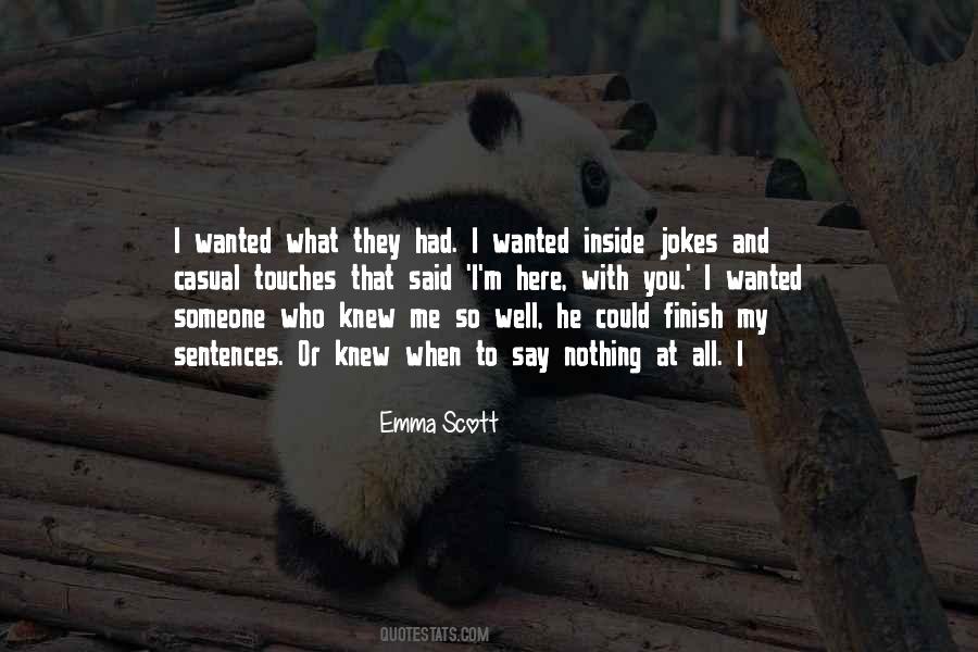 Our Inside Jokes Quotes #299342