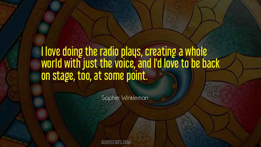 Creating World Quotes #214451