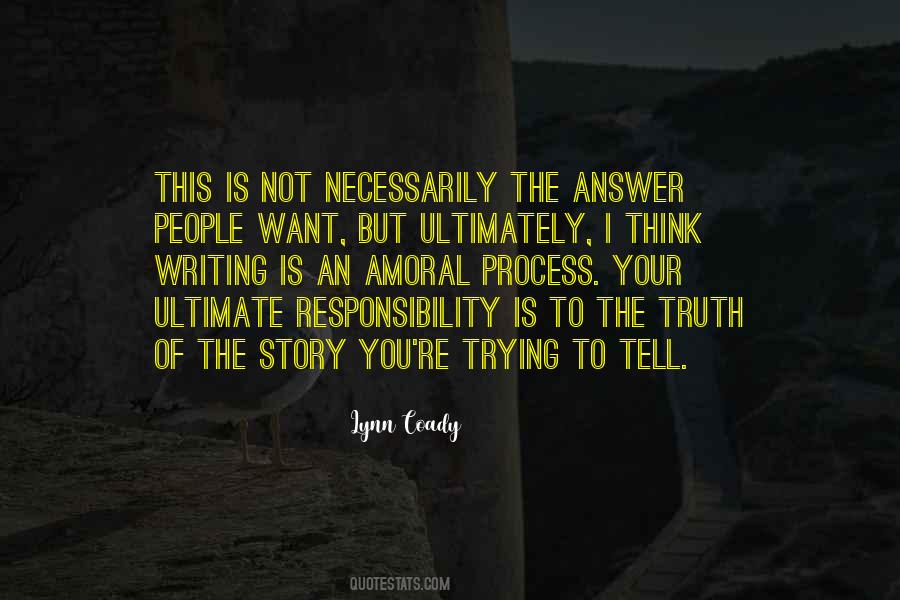 To Responsibility Quotes #147078