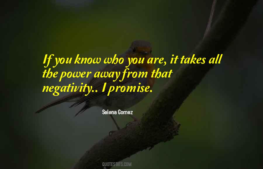 If You Know Who You Are Quotes #1233387
