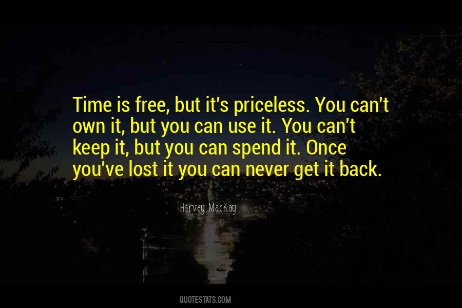 You Can Never Get It Back Quotes #928223