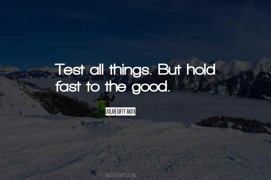 Good Test Quotes #1180850