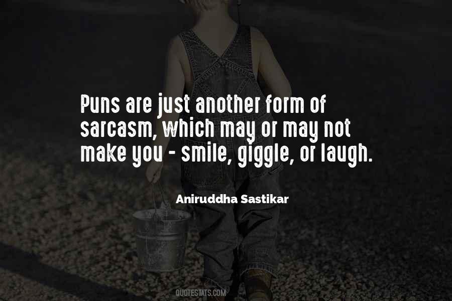 Smile Sarcasm Quotes #99554