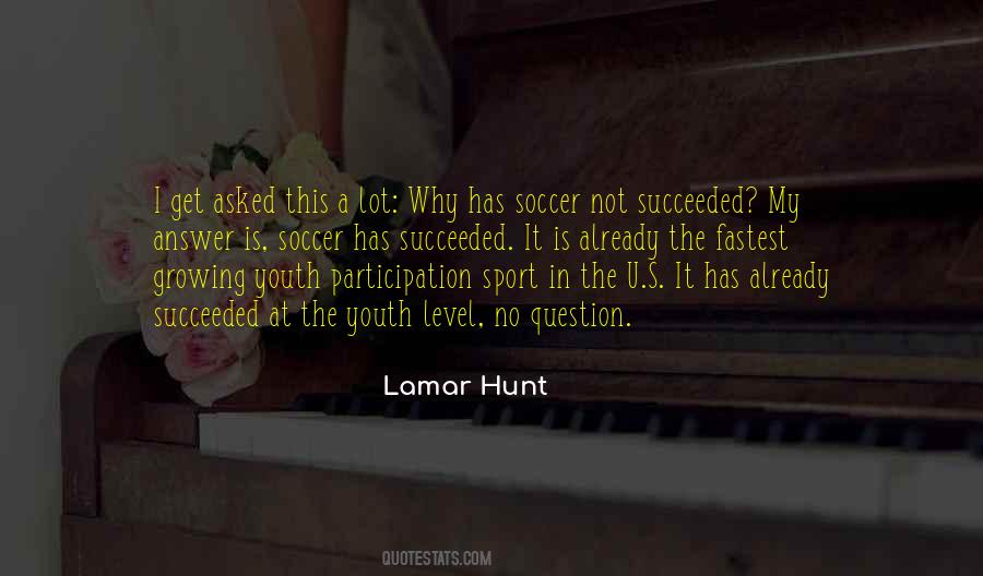 Youth Soccer Quotes #300500