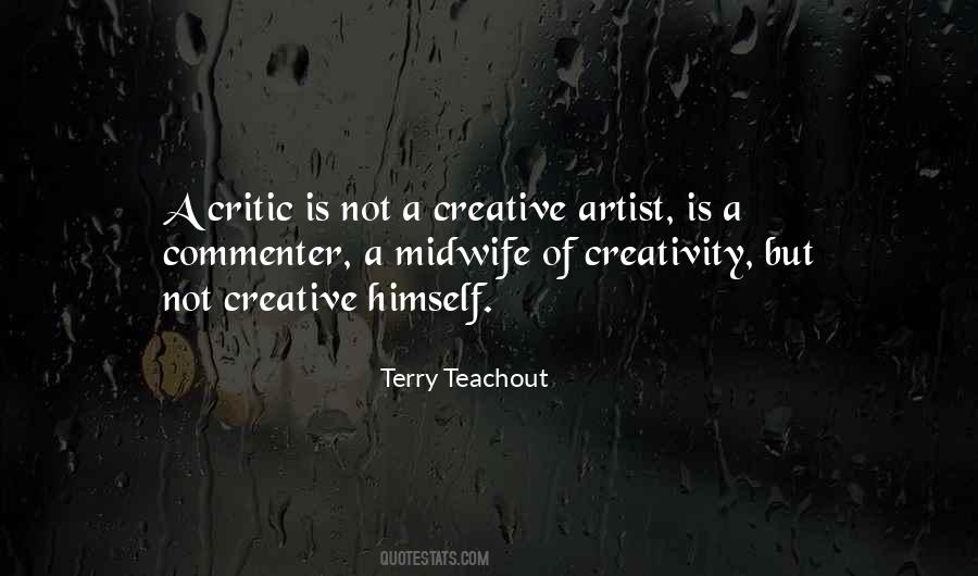 Artist Creativity Quotes #112596