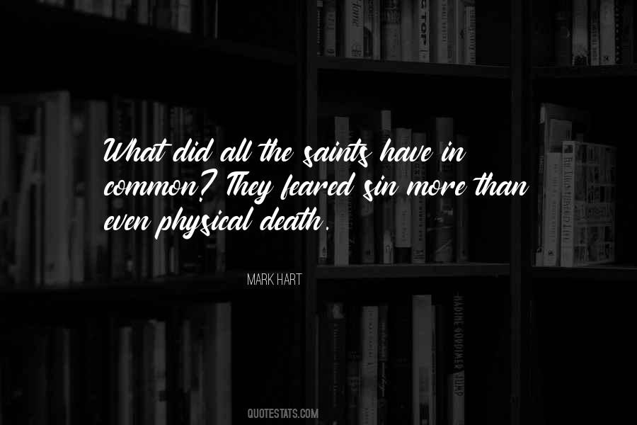 Saint Death Quotes #376346