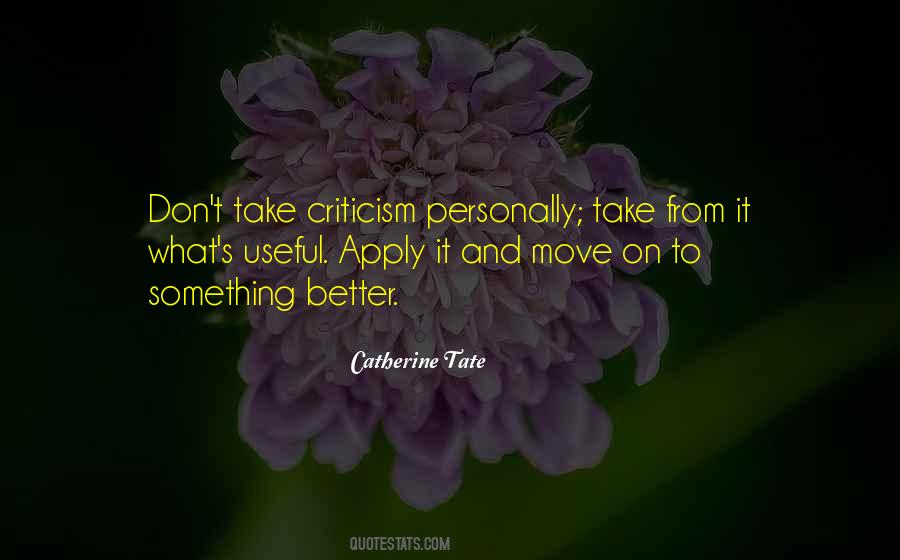 Better To Move On Quotes #1663182