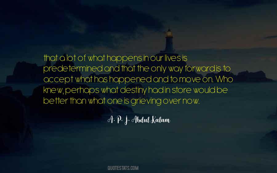 Better To Move On Quotes #197170