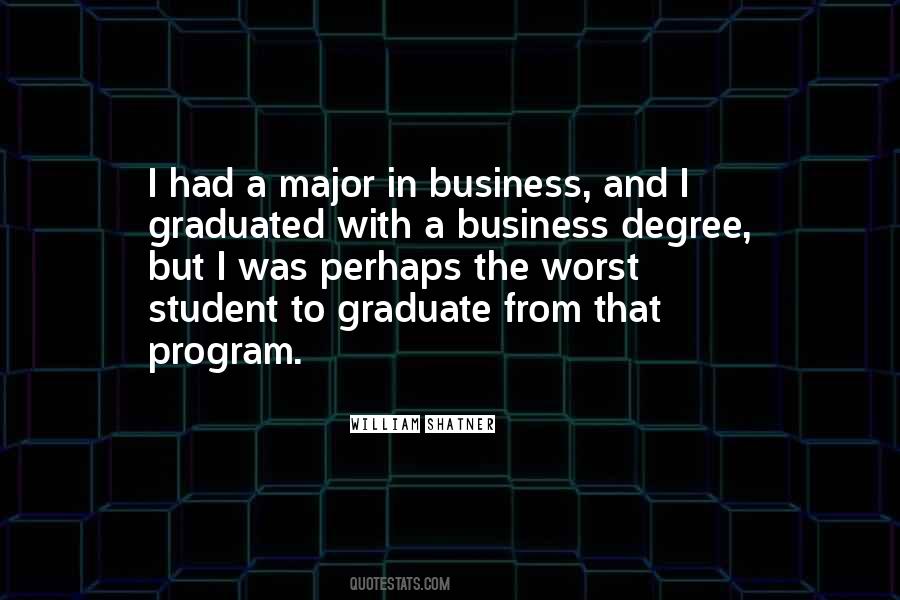 Business Student Quotes #848566