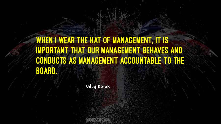 Wear The Hat Quotes #21474