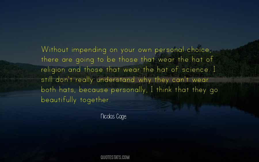 Wear The Hat Quotes #661362