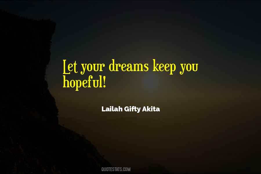 Keep Hopeful Quotes #26254