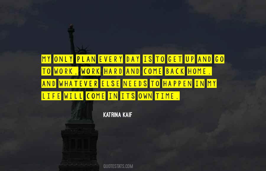 My Life Plan Quotes #1343326