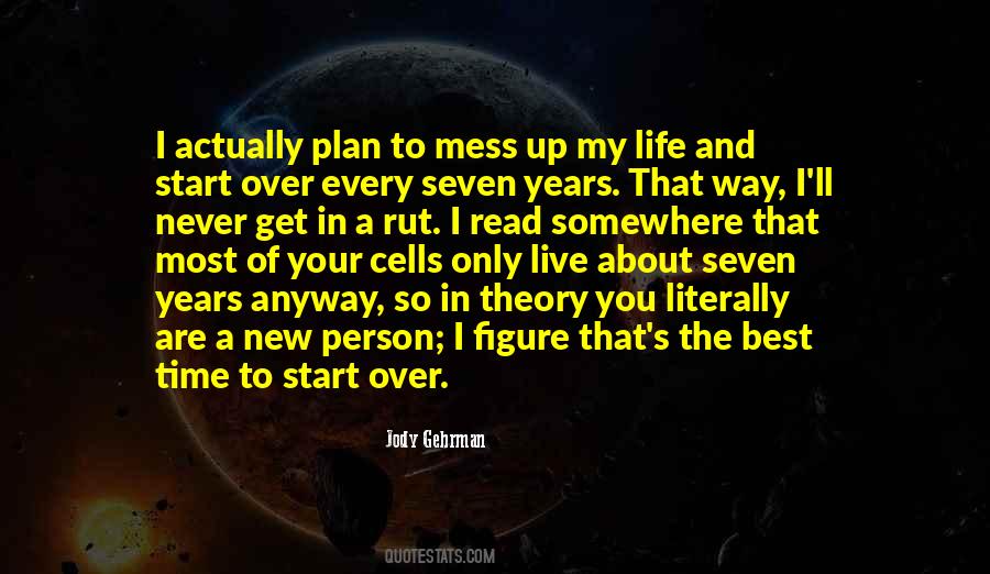 My Life Plan Quotes #1844394