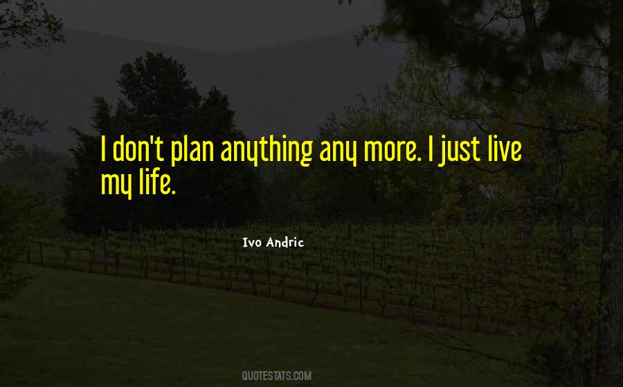 My Life Plan Quotes #620032