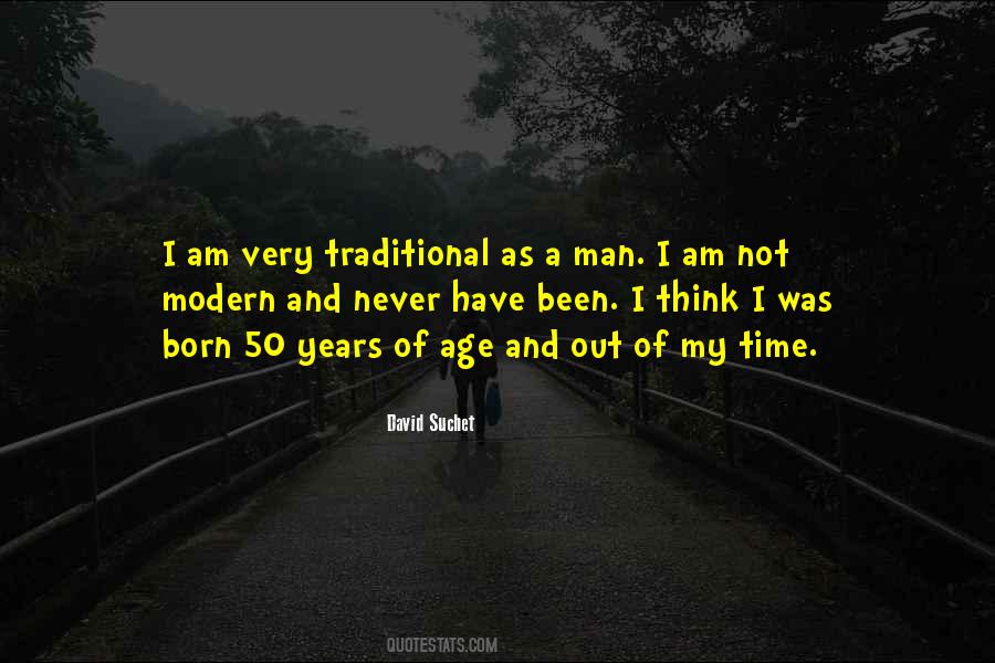 Traditional Man Quotes #603996