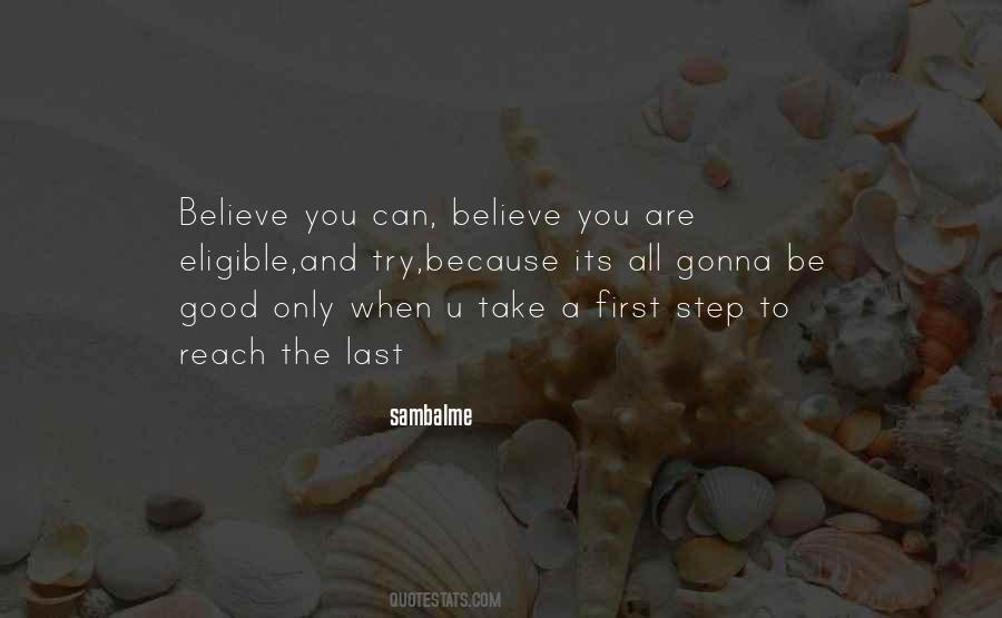 Good Step Quotes #263989