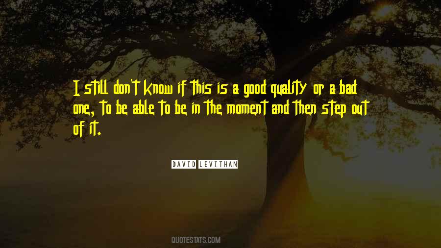 Good Step Quotes #585622