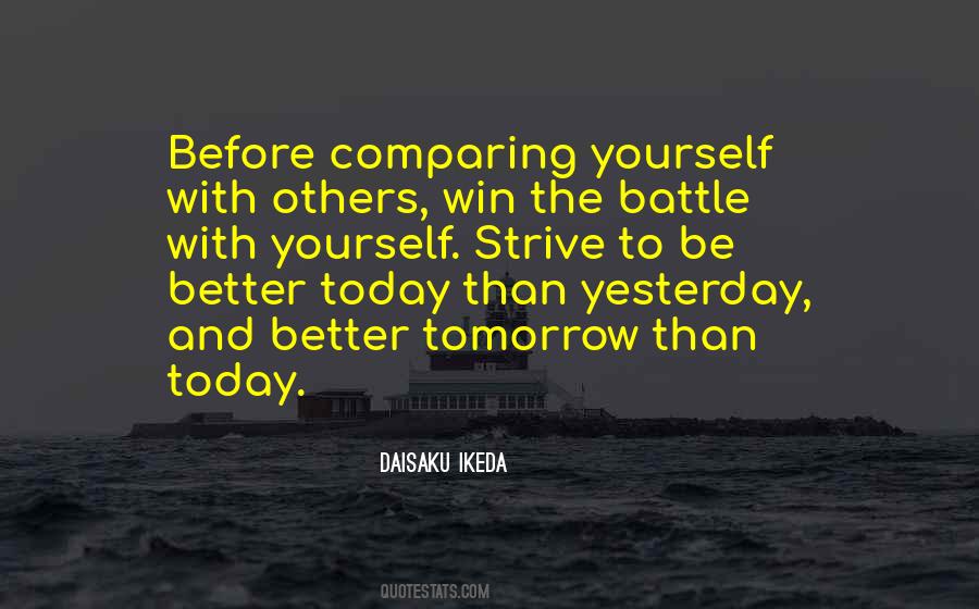 Be Better Today Quotes #395814