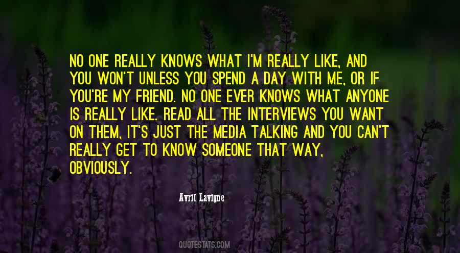 No One Really Knows Me Quotes #805307