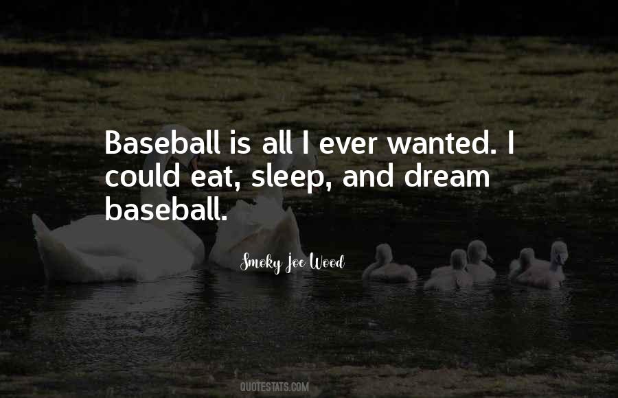 Baseball Dream Quotes #1240789