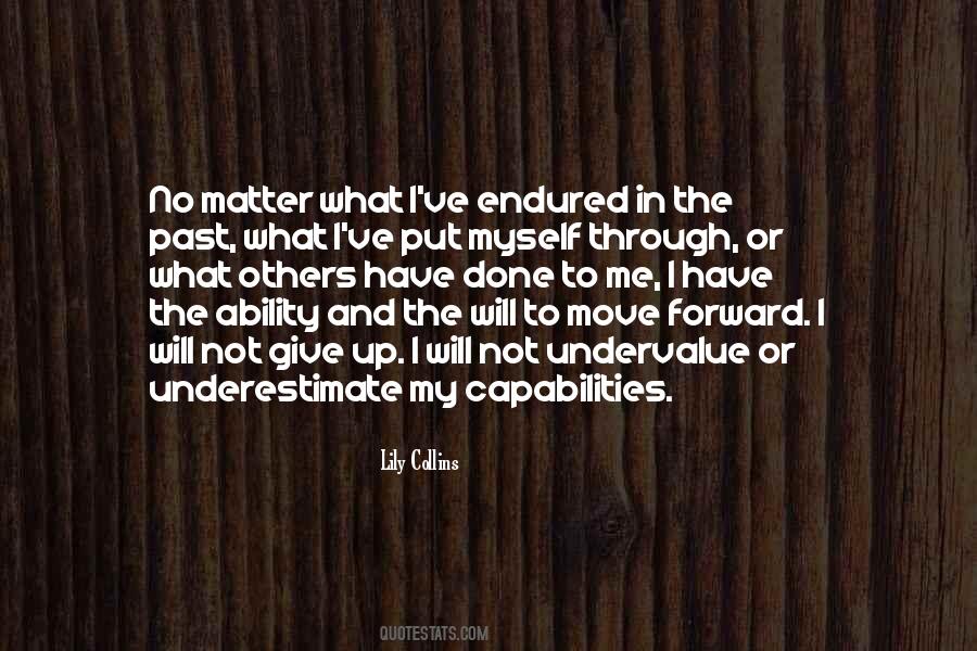 I Will Move Forward Quotes #397399