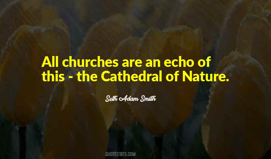 Nature Church Quotes #1090786