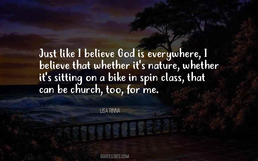 Nature Church Quotes #1139689
