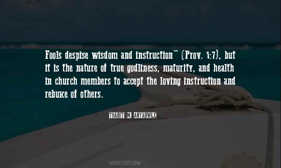 Nature Church Quotes #79223
