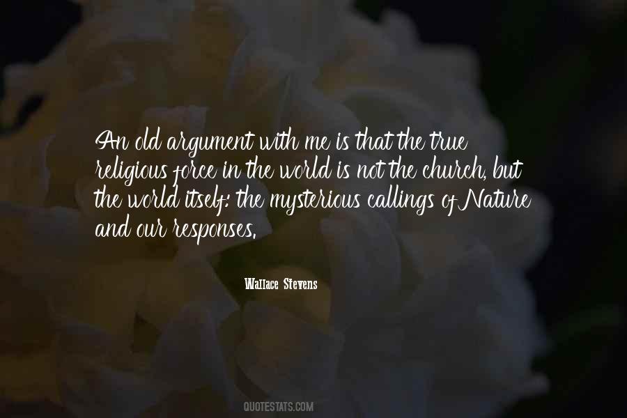 Nature Church Quotes #979807