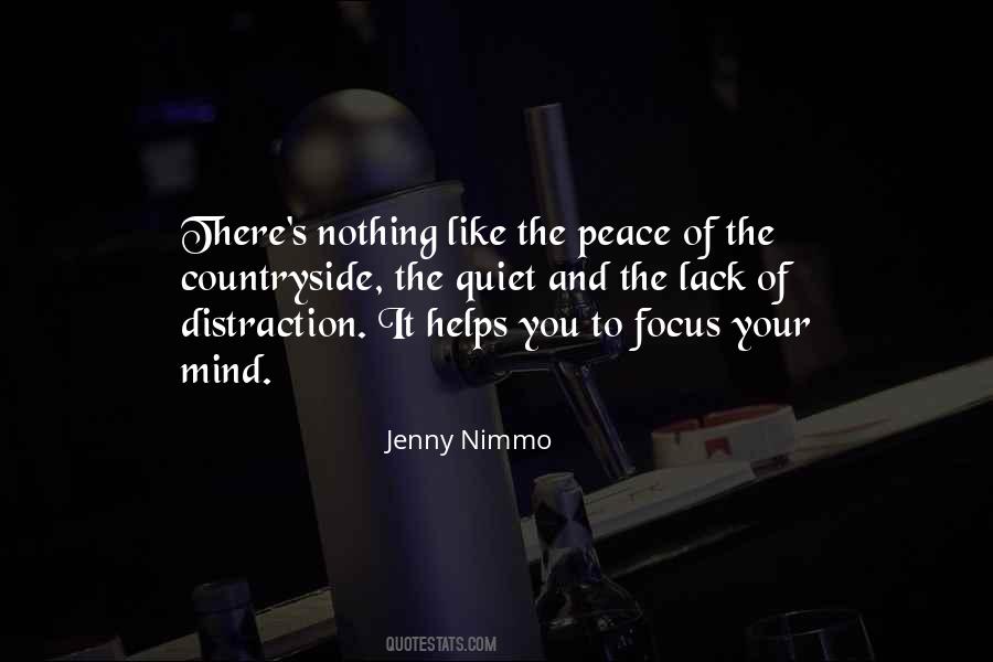 Focus And Distraction Quotes #171267