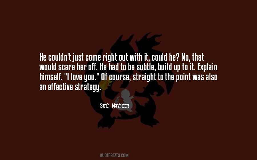 Effective Love Quotes #1477966