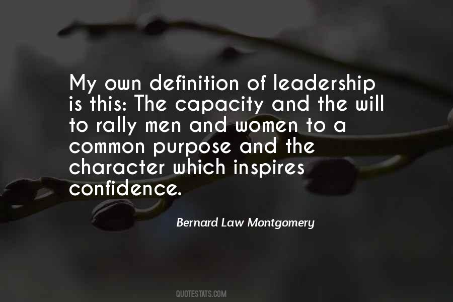 Character Leadership Quotes #116050