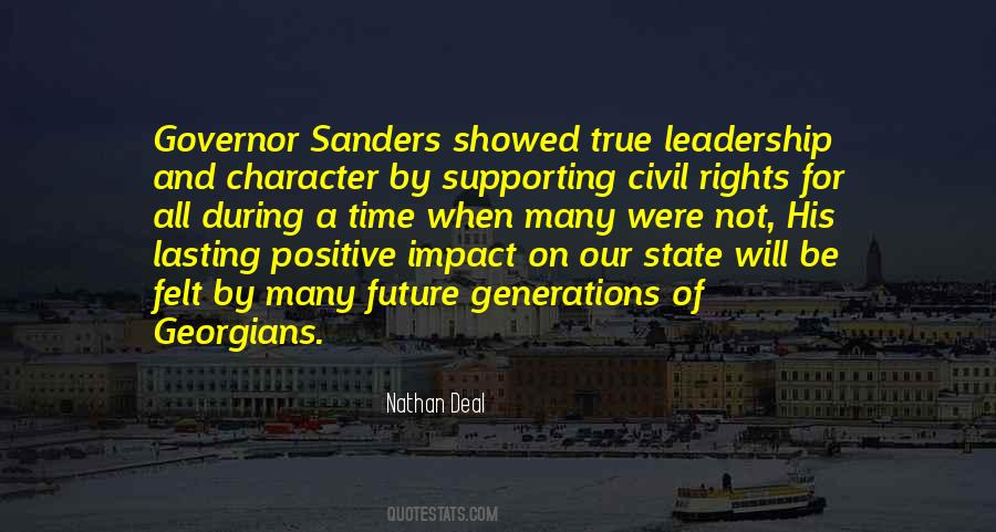 Character Leadership Quotes #1678341