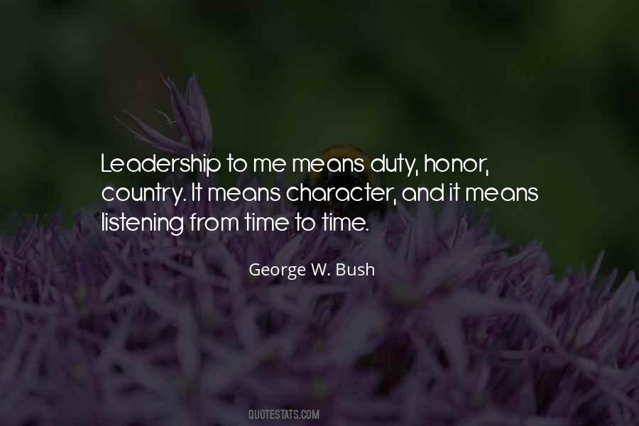 Character Leadership Quotes #1777568