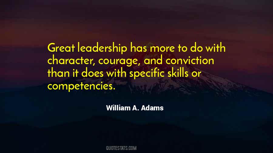 Character Leadership Quotes #411703