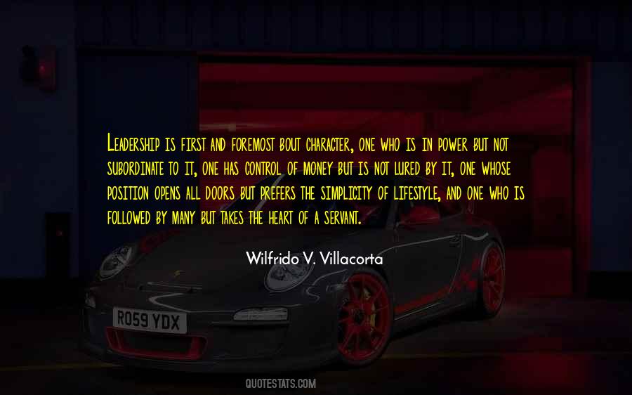 Character Leadership Quotes #668729