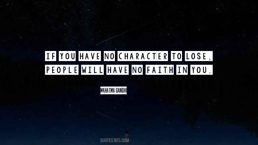 Character Leadership Quotes #723994