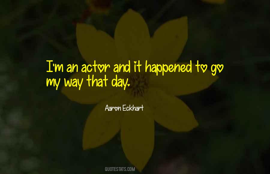 Day To Go Quotes #48970