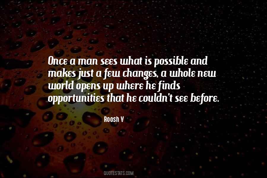 A Man Changes Quotes #1225491