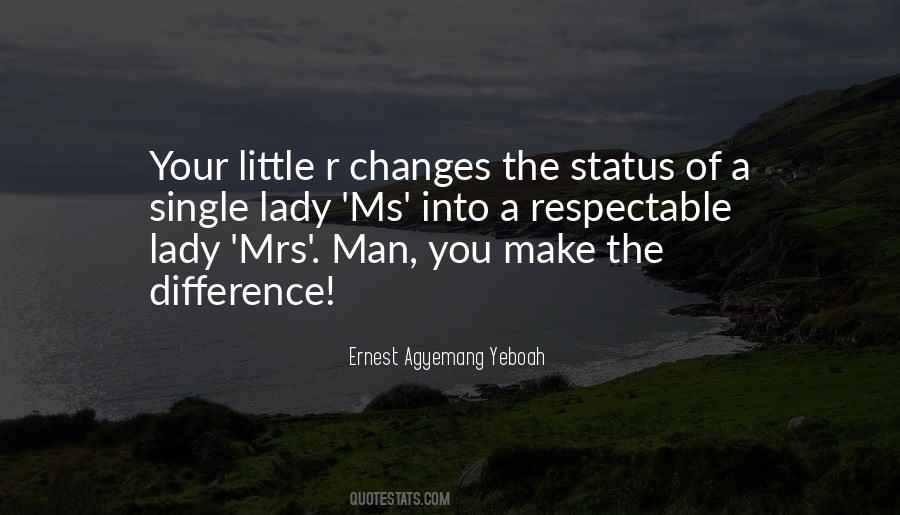 A Man Changes Quotes #721291