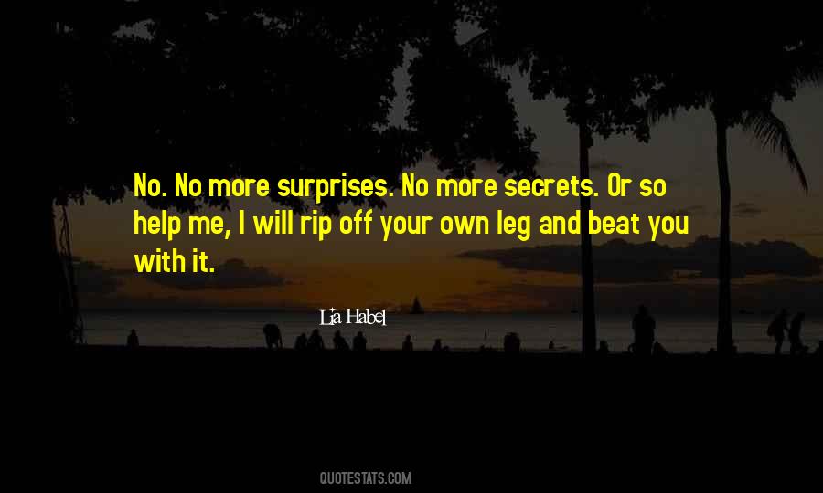 No More Will Quotes #137062