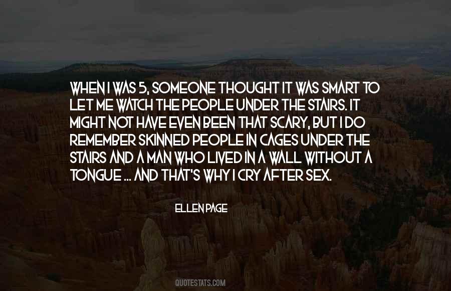 Scary Man Quotes #1259952