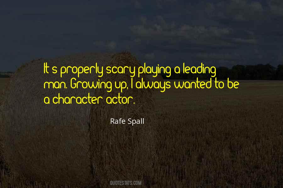 Scary Man Quotes #1506333