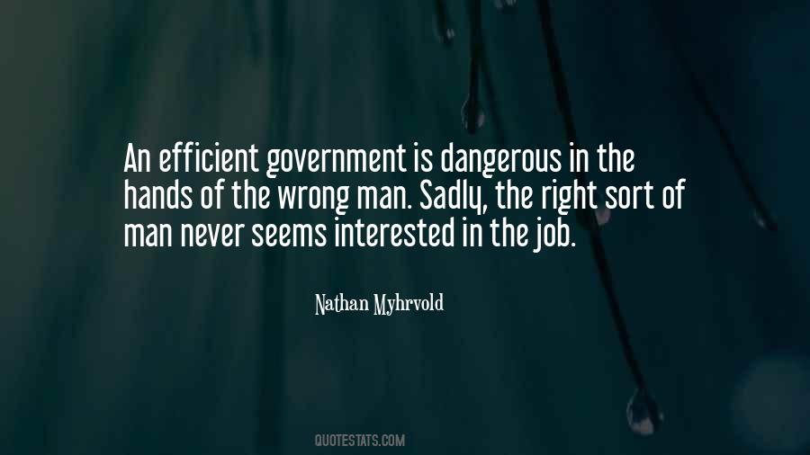 Efficient Government Quotes #211697