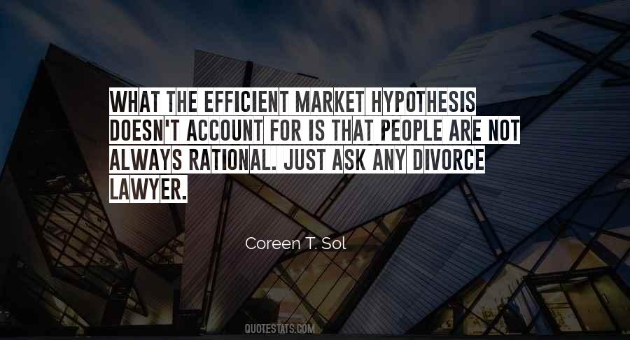 Efficient Market Hypothesis Quotes #1808425
